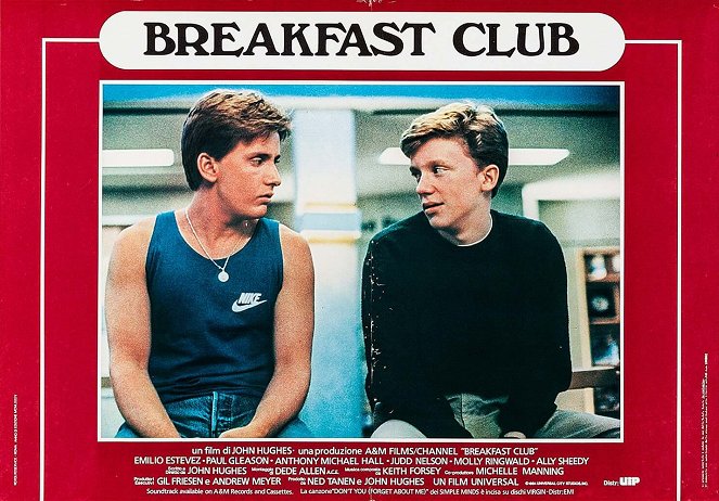 The Breakfast Club - Lobby Cards - Emilio Estevez, Anthony Michael Hall