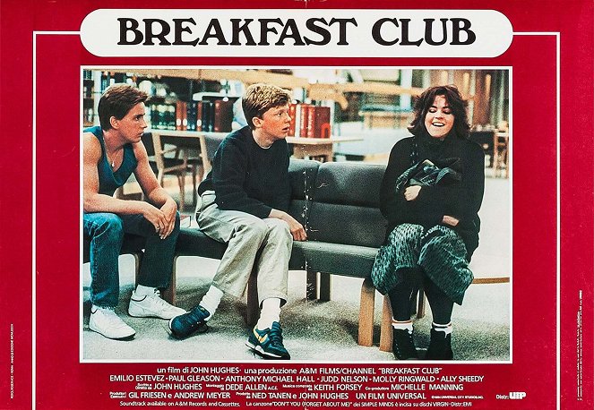 Breakfast Club - Der Frühstücksclub - Lobbykarten - Emilio Estevez, Anthony Michael Hall, Ally Sheedy