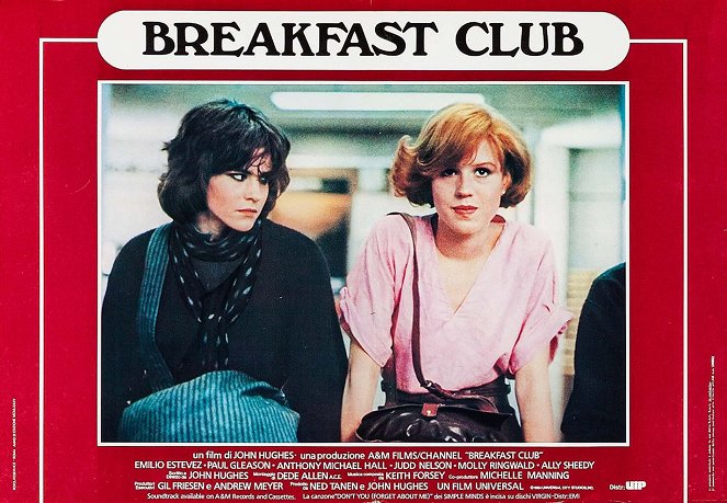 Breakfast Club - Der Frühstücksclub - Lobbykarten - Ally Sheedy, Molly Ringwald