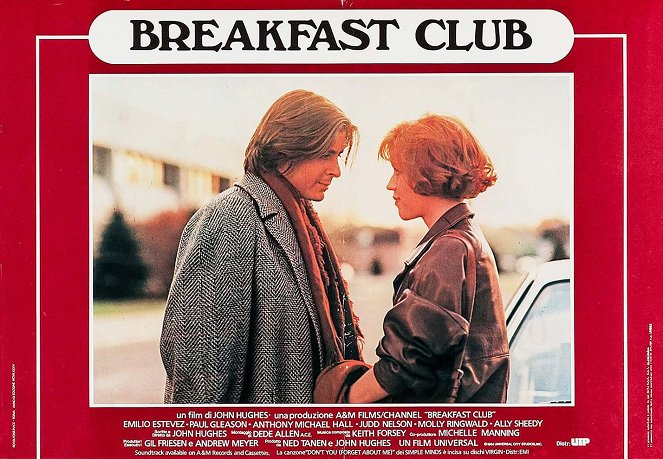 The Breakfast Club - Cartes de lobby - Judd Nelson, Molly Ringwald