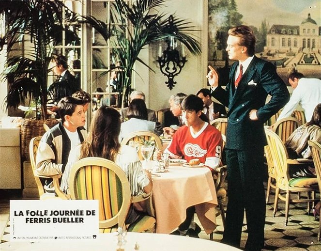 Wolny dzień Ferrisa Buellera - Lobby karty - Matthew Broderick, Alan Ruck