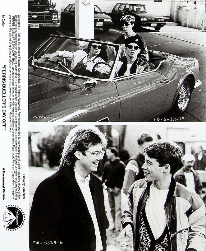 Ferris Bueller's Day Off - Lobby Cards - Mia Sara, Matthew Broderick, Alan Ruck, John Hughes