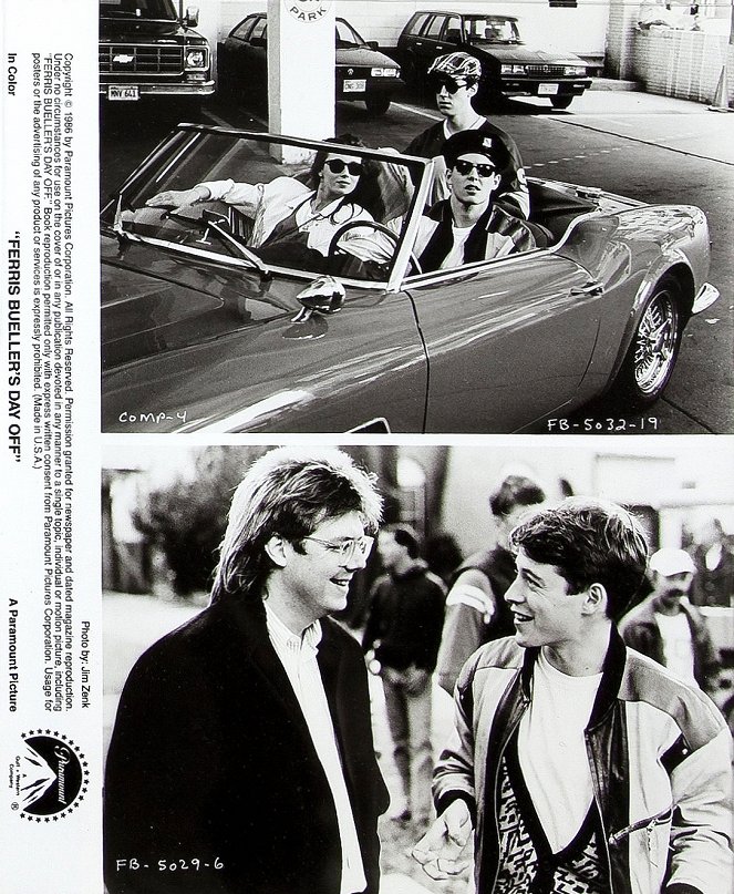 Vaihdetaan vapaalle Ferris - Mainoskuvat - Mia Sara, Matthew Broderick, Alan Ruck, John Hughes