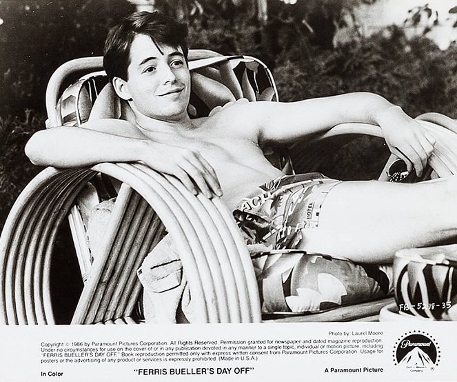 La Folle Journée de Ferris Bueller - Cartes de lobby - Matthew Broderick