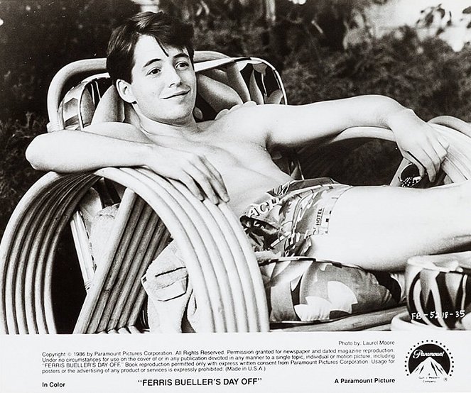 Ferris Bueller's Day Off - Lobbykaarten - Matthew Broderick