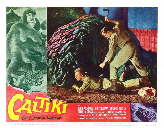 Caltiki the Undying Monster - Lobby Cards