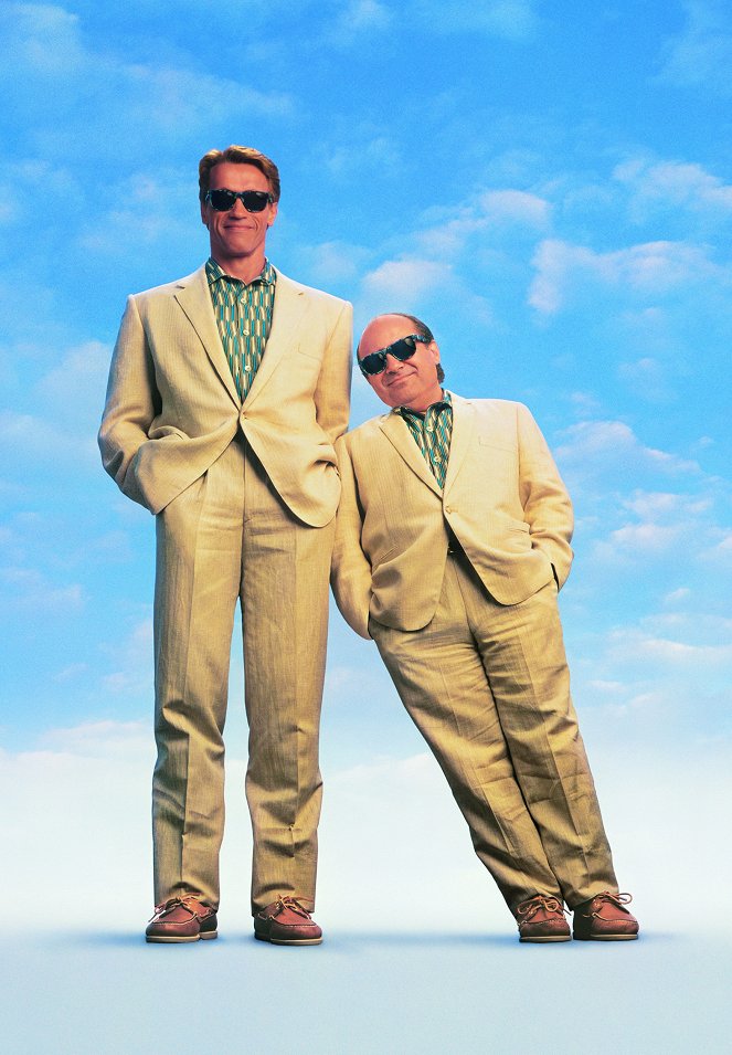 Zwillinge - Twins - Werbefoto - Arnold Schwarzenegger, Danny DeVito