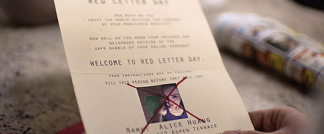 Red Letter Day - Filmfotók