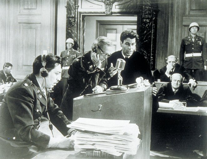 Das Urteil von Nürnberg - Filmfotos - Joseph Bernard, Richard Widmark, Maximilian Schell