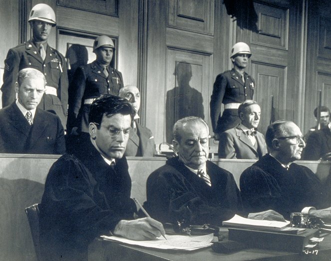 O Julgamento de Nuremberga - Do filme - Burt Lancaster, Maximilian Schell
