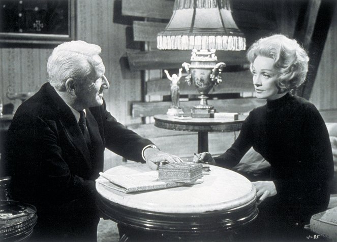 Vencedores o vencidos - De la película - Spencer Tracy, Marlene Dietrich