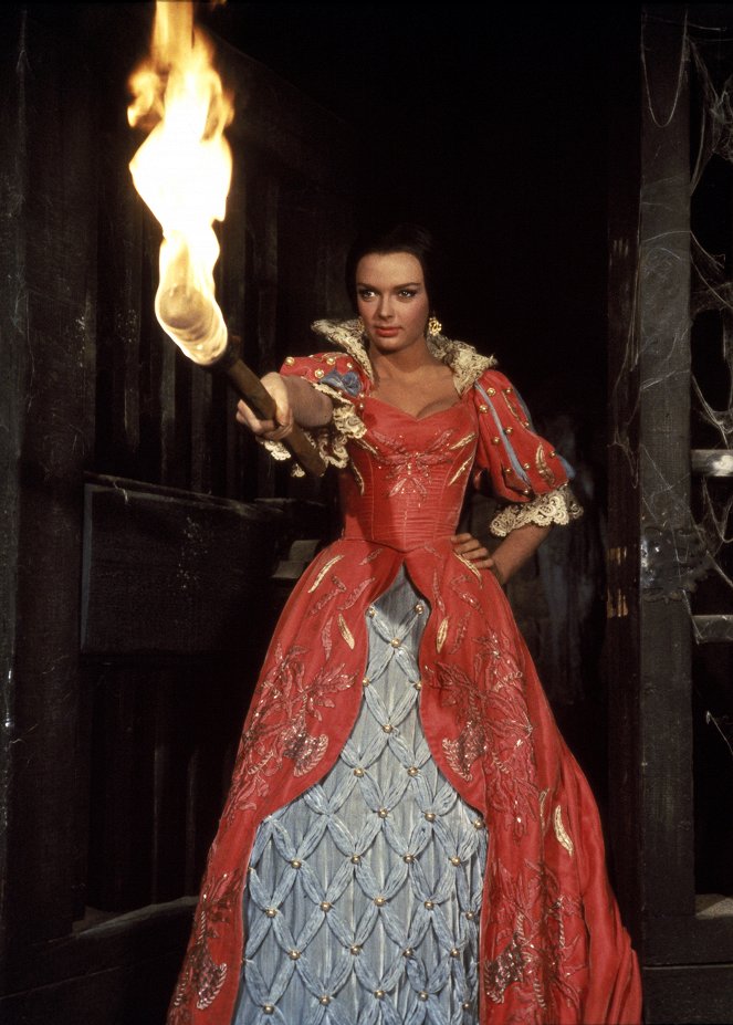 Het Mysterie van de Dodende Slinger - Van film - Barbara Steele