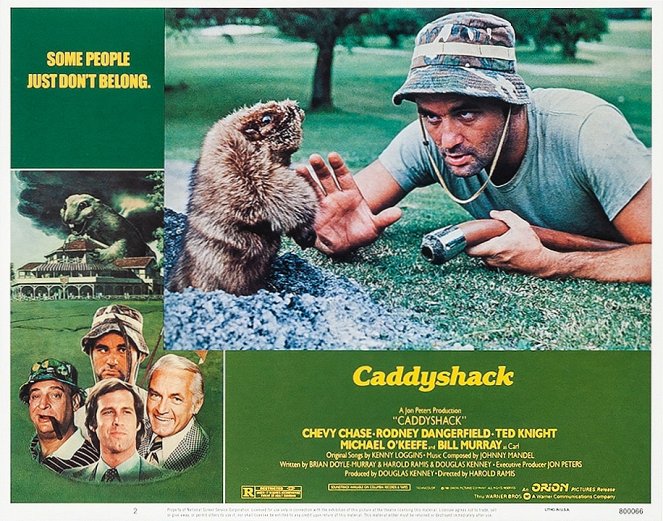 Caddyshack - Le golf en folie - Cartes de lobby - Bill Murray