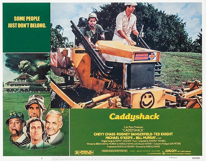 Caddyshack - Lobbykaarten - Bill Murray, Chevy Chase