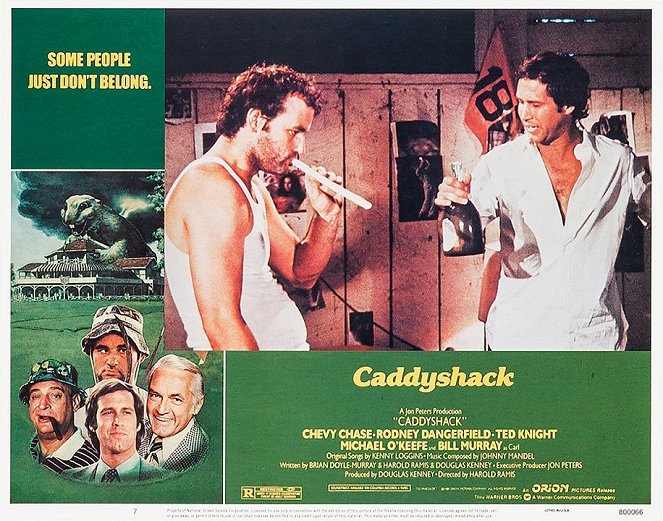 Caddyshack - Le golf en folie - Cartes de lobby - Bill Murray, Chevy Chase
