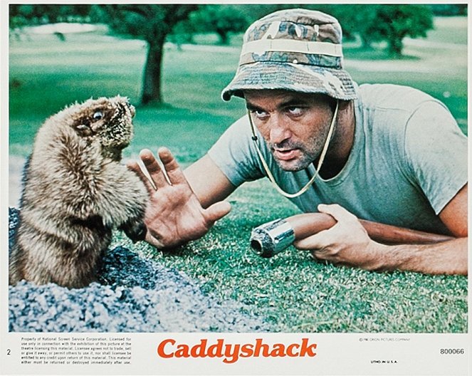 Caddyshack - Lobby karty - Bill Murray