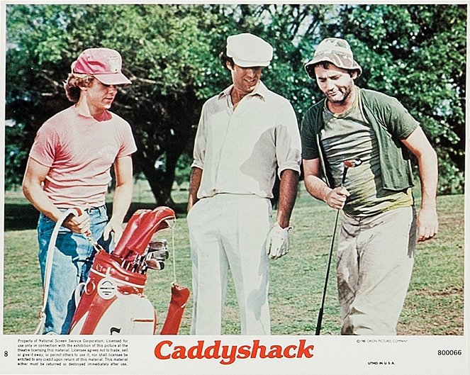 Caddyshack - Fotosky - Michael O'Keefe, Chevy Chase, Bill Murray