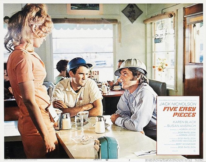 Five Easy Pieces - Cartões lobby - Karen Black, Billy Green Bush, Jack Nicholson
