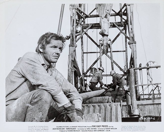 Five Easy Pieces - Cartões lobby - Jack Nicholson