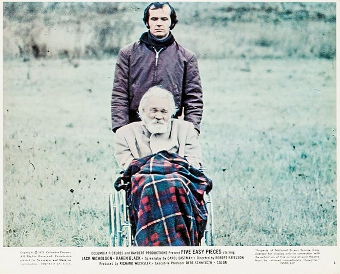 Five Easy Pieces - Lobby Cards - Jack Nicholson, William Challee