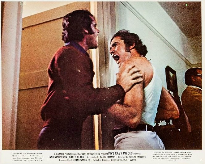 Five Easy Pieces - Lobby Cards - Jack Nicholson