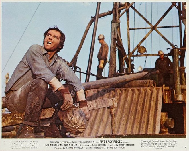 Five Easy Pieces - Lobbykaarten - Jack Nicholson