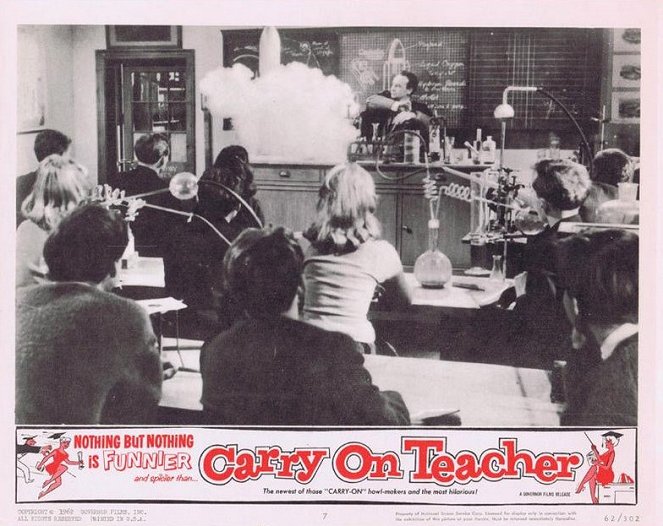 Carry On Teacher - Lobbykarten