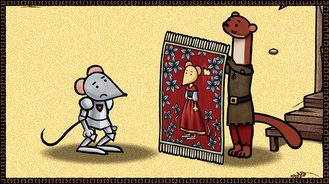 Sir Mouse - Der Wandteppich - Van film