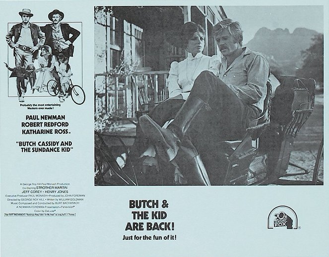 Butch ja Kid - auringonlaskun ratsastajat - Mainoskuvat - Katharine Ross, Robert Redford