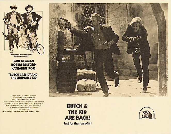 Butch ja Kid - auringonlaskun ratsastajat - Mainoskuvat - Paul Newman, Robert Redford