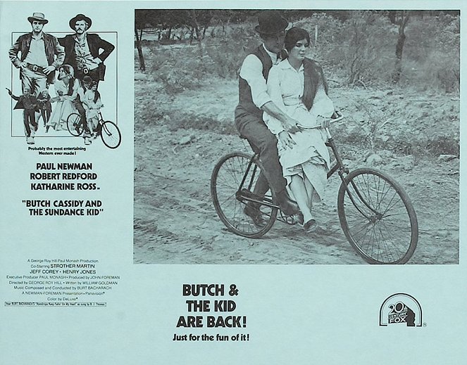 Butch ja Kid - auringonlaskun ratsastajat - Mainoskuvat - Paul Newman, Katharine Ross