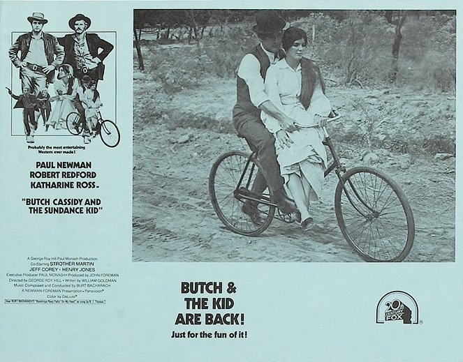 Butch Cassidy et le Kid - Cartes de lobby - Paul Newman, Katharine Ross