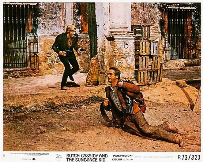 Butch Cassidy and the Sundance Kid - Zwei Banditen - Lobbykarten - Robert Redford, Paul Newman