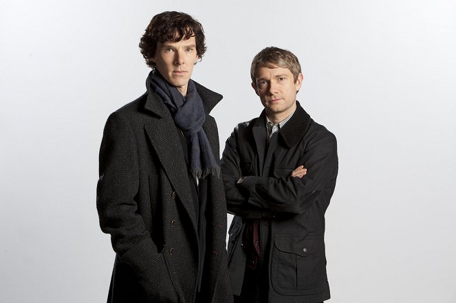 Sherlock - Promóció fotók - Benedict Cumberbatch, Martin Freeman