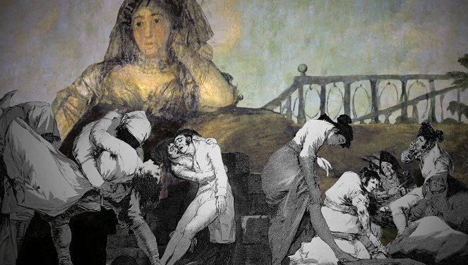Hundert Meisterwerke und ihre Geheimnisse - El dos de mayo, Goya - 1814 - Filmfotos