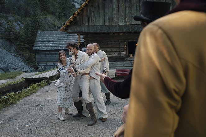 Čarovný kamienok - Tournage - Kristína Spáčová, Jakub Jablonský, Gregor Hološka