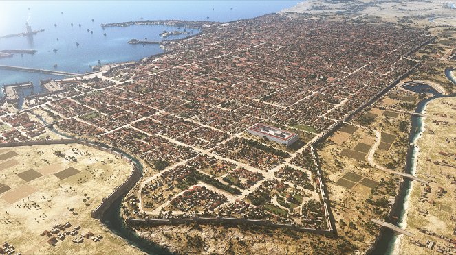 Mégapolis, les plus grandes villes de l'Antiquité - Alexandrie - De la película