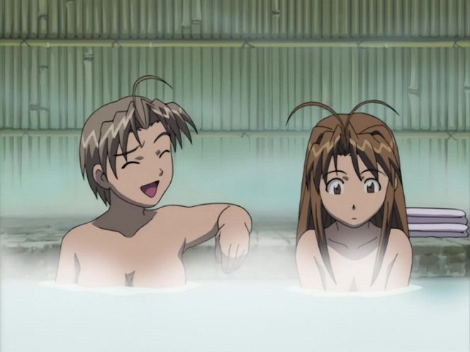 Love Hina - Mesmerized by Naru on the Haunted Island! Something's Fishy! - Photos