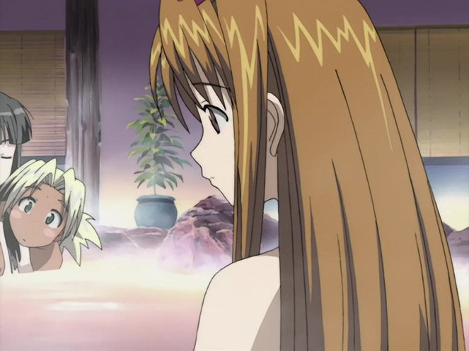 Love Hina - A Sepia-Colored Promise with a Sleeping Girl: A Trick? - Photos