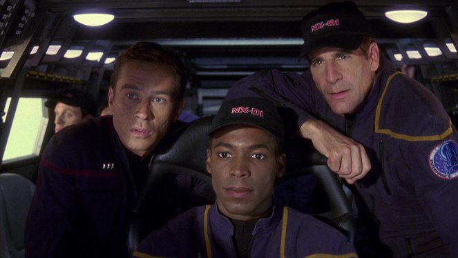 Star Trek - Enterprise - Geistergeschichten - Filmfotos - Connor Trinneer, Anthony Montgomery, Scott Bakula