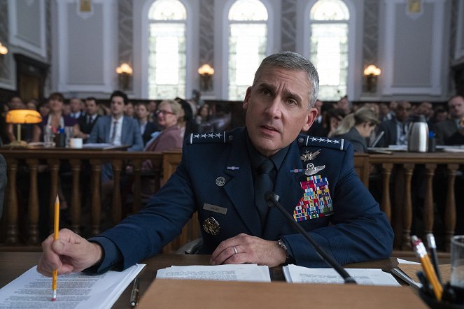 Space Force - Mark et Mallory à Washingtonu - Film - Steve Carell