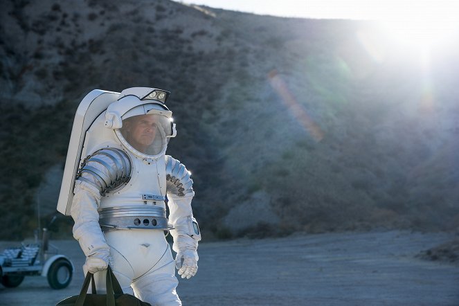 Jednotky vesmírného nasazení - Lunární habitat - Z filmu - Steve Carell