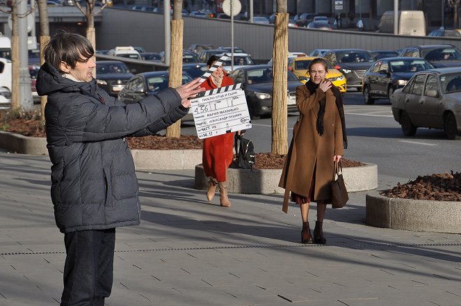 Ljublju otca i syna - Van de set