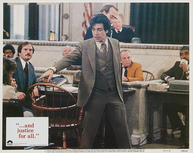 ...And Justice for All - Lobby Cards