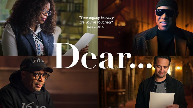 Dear... - Promo - Oprah Winfrey, Stevie Wonder, Spike Lee, Lin-Manuel Miranda