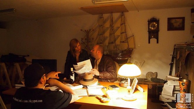Leonides y el mosquete de Trafalgar - Dreharbeiten - Lorena Morales, Elías Nieva