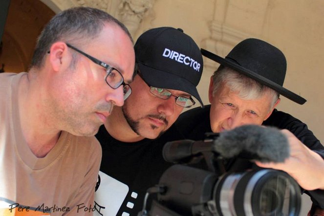 Leonides y el mosquete de Trafalgar - Dreharbeiten - José Antonio Escobar, Aarón Lillo, Luis Fernández de Eribe