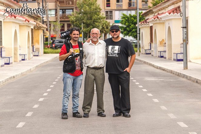 El caminante - Dreharbeiten - Andres Romero Gallego, Paco Escribano, Aarón Lillo