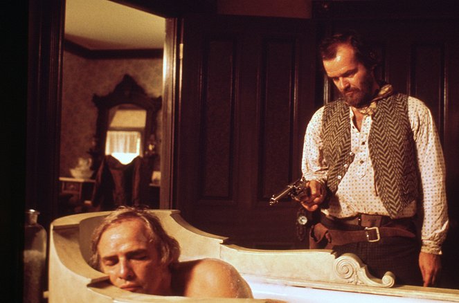 Duell am Missouri - Filmfotos - Marlon Brando, Jack Nicholson