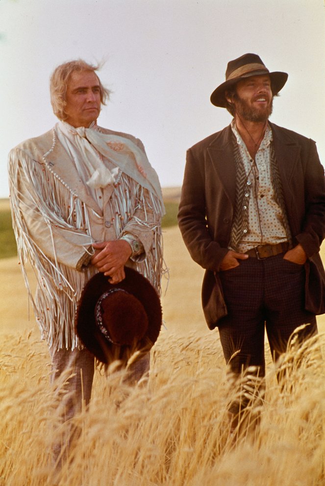 Duell am Missouri - Filmfotos - Marlon Brando, Jack Nicholson